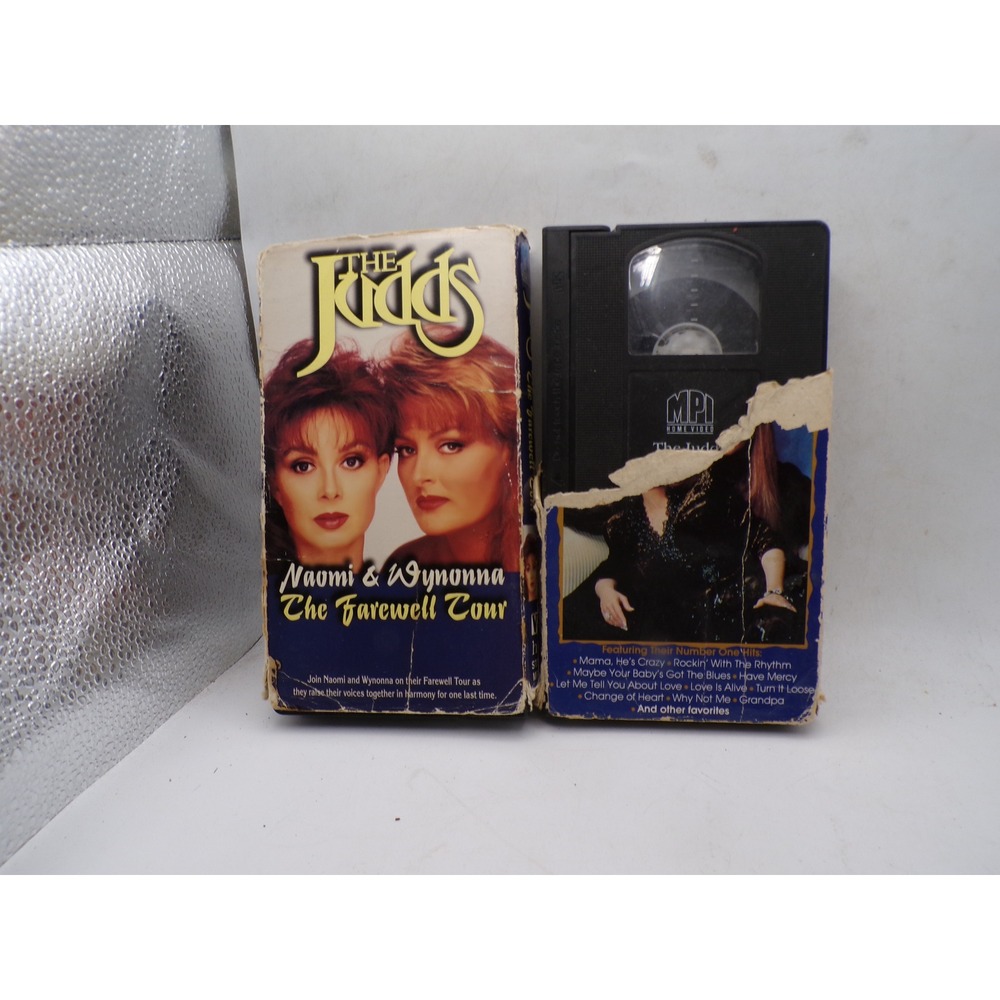 The Judds Naomi & Wynonna The Farewell Tour VHS 1992 MPI Home Video Country